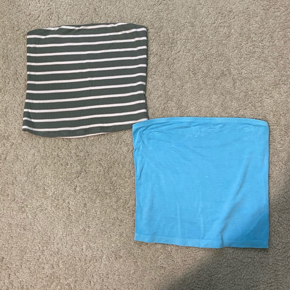 American Eagle tube tops set of two